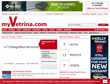 Tablet Screenshot of myvetrina.com
